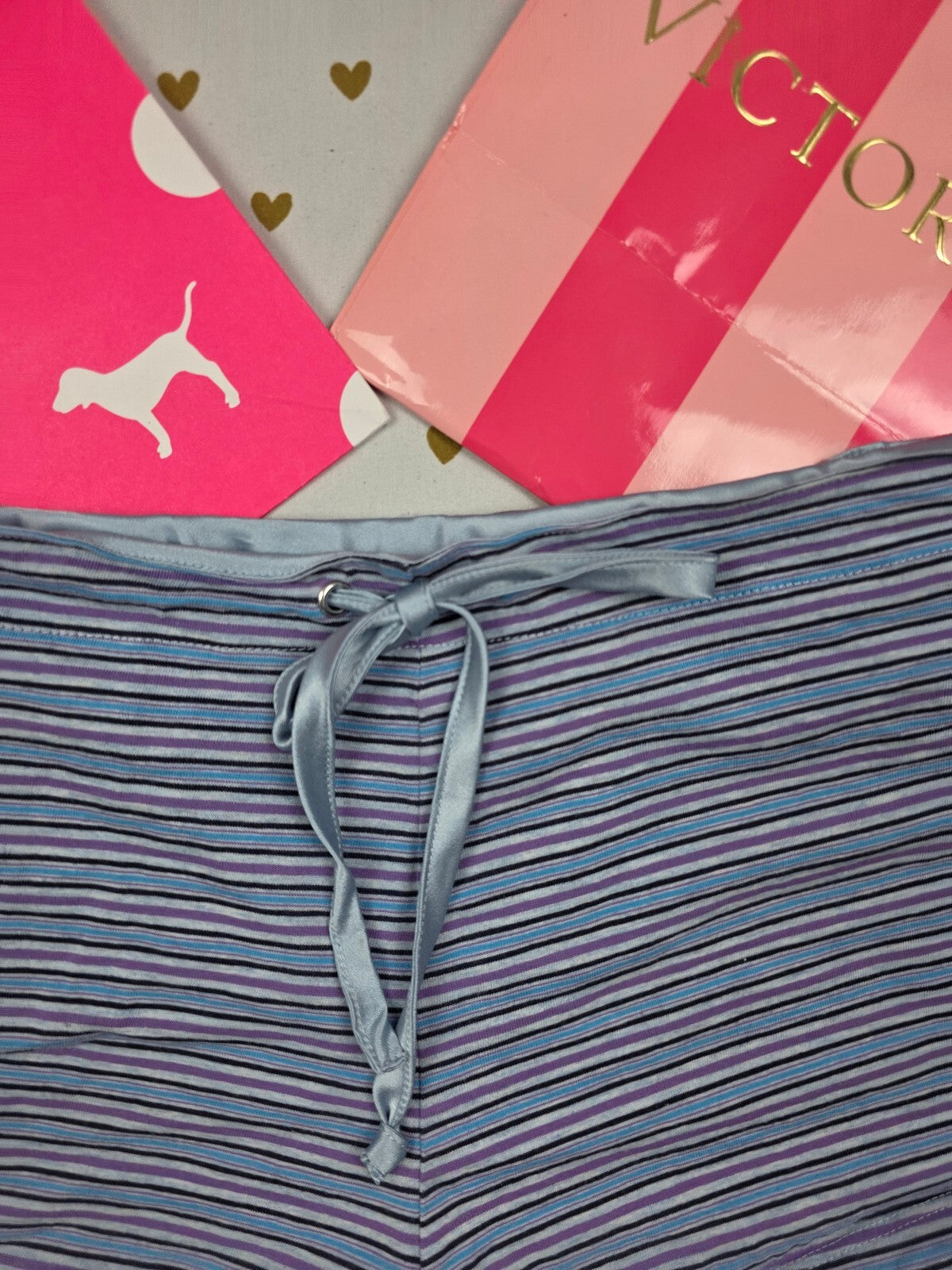 Victorias Secret Vintage Small Cotton Sleep Shorts Boxers Pajama Bottoms