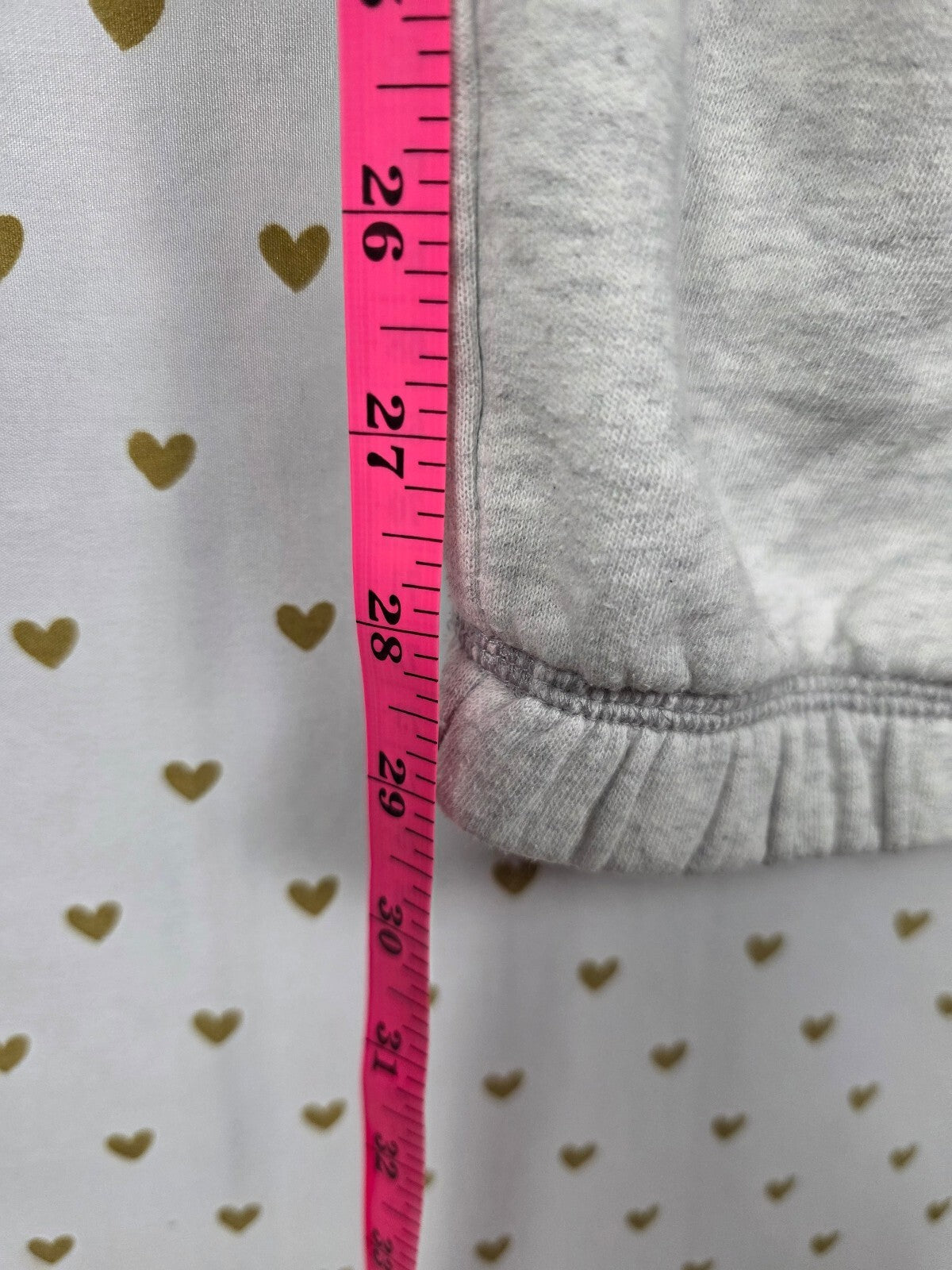 Victorias Secret PINK 86 embroidered Vintage Logo Butt Sweats Sweatpants LARGE