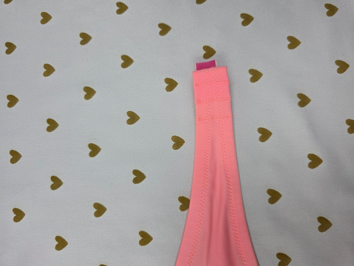Victorias Secret Neon Strapless Swim Top 32B