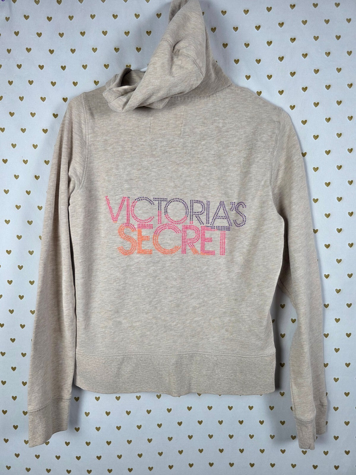 Victorias Secret ANGELS WINGS Full Zip Hoodie SUPERMODEL ESSENTIALS BLING MED