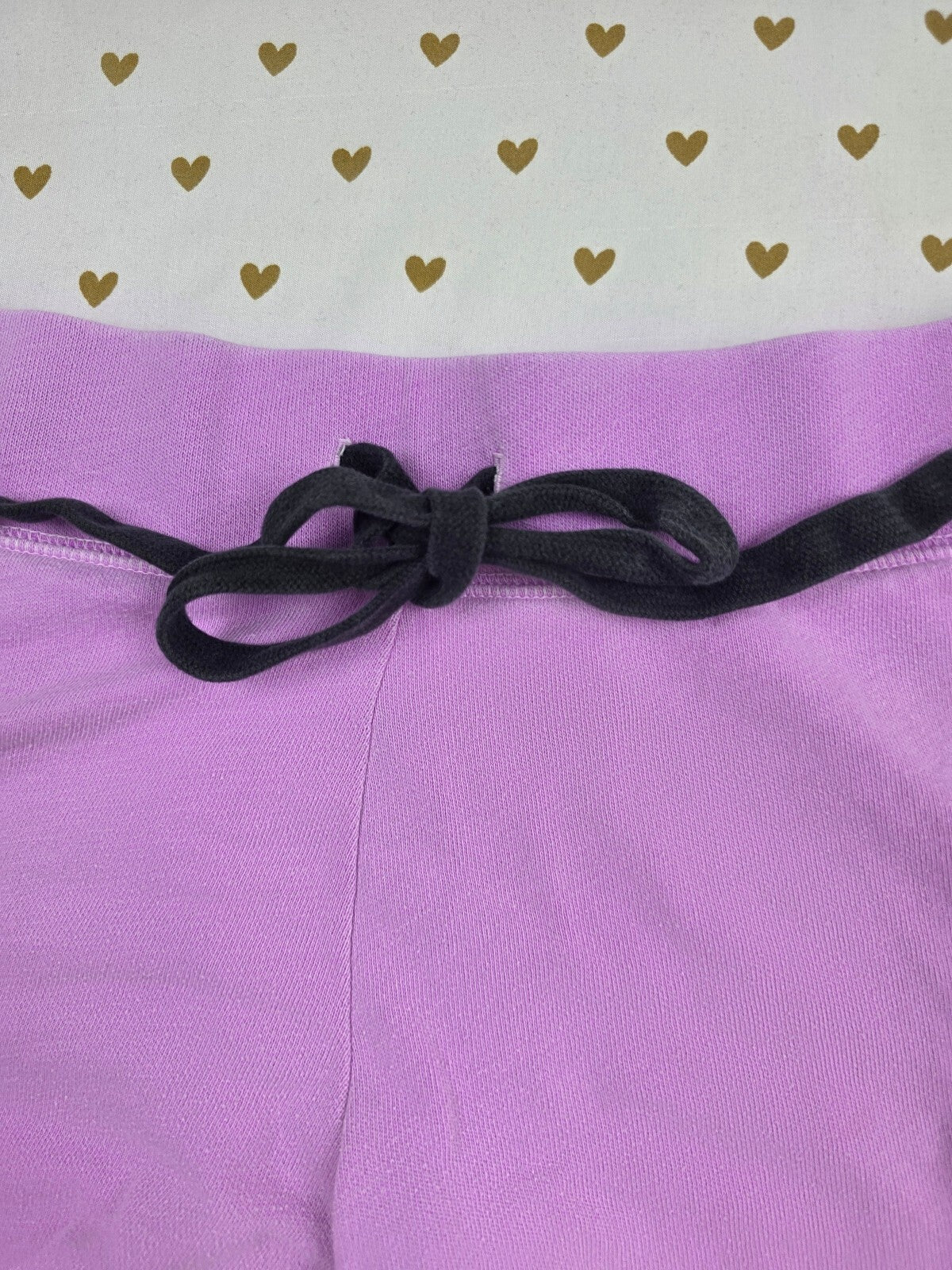 Victorias Secret PINK Vintage Y2k Logo purple sweat shorts Small