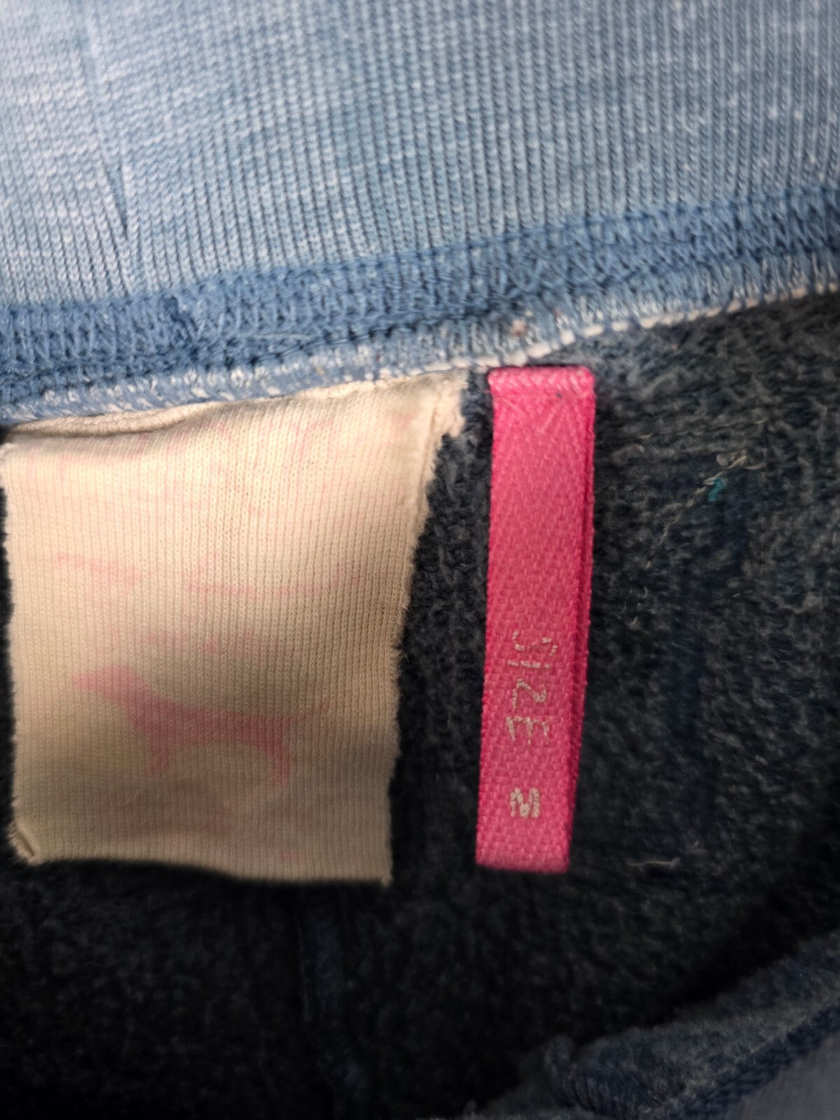 Victorias Secret PINK Vintage Y2k Sweats Blue Sweatpants Medium