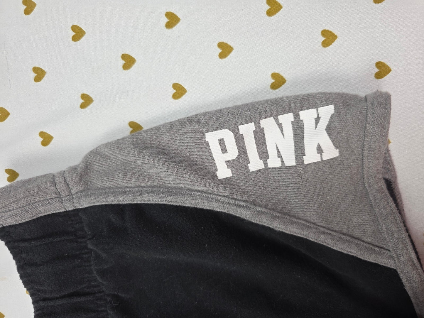 Victorias Secret PINK Sweat Shorts Logo Running Jogger MEDIUM