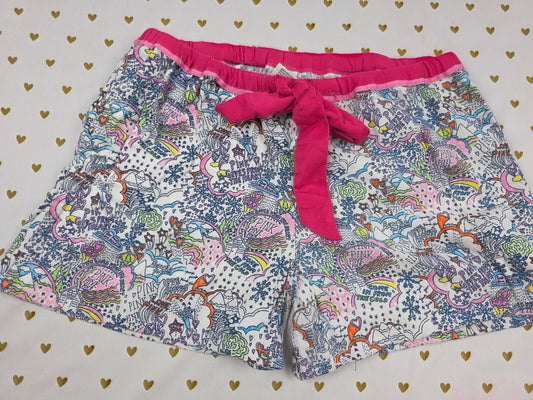 Victorias Secret PINK Vintage Tie Front Y2k S Sleep Shorts Boxers Pajama Bottoms