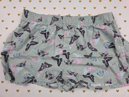 Victorias Secret PINK Butterflies Small Sleep Shorts Boxers Pajama Bottoms