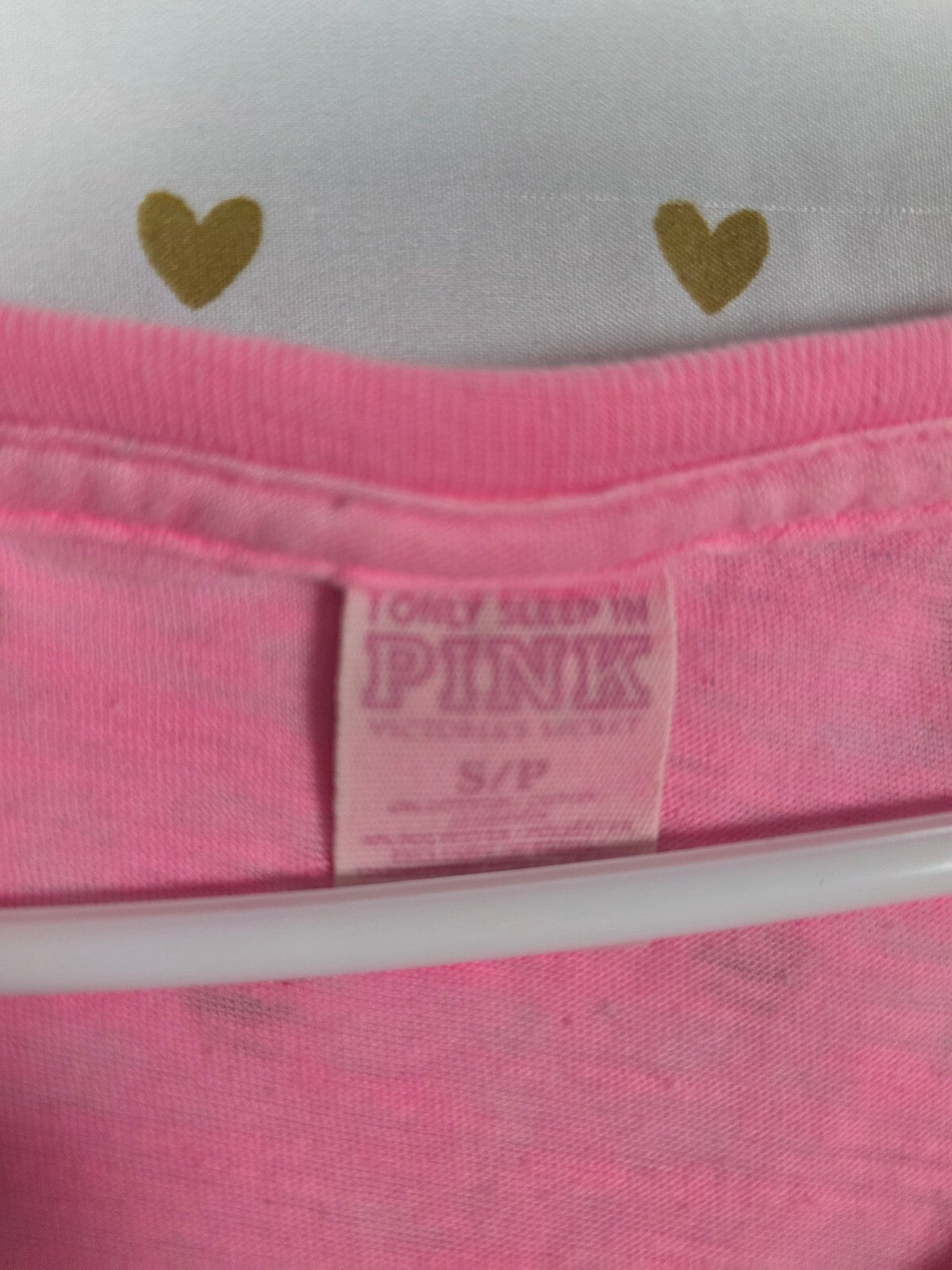 Victoria's Secret PINK Sleep Shirt Nightgown BOYS BOYS BOYS Pink Size Small