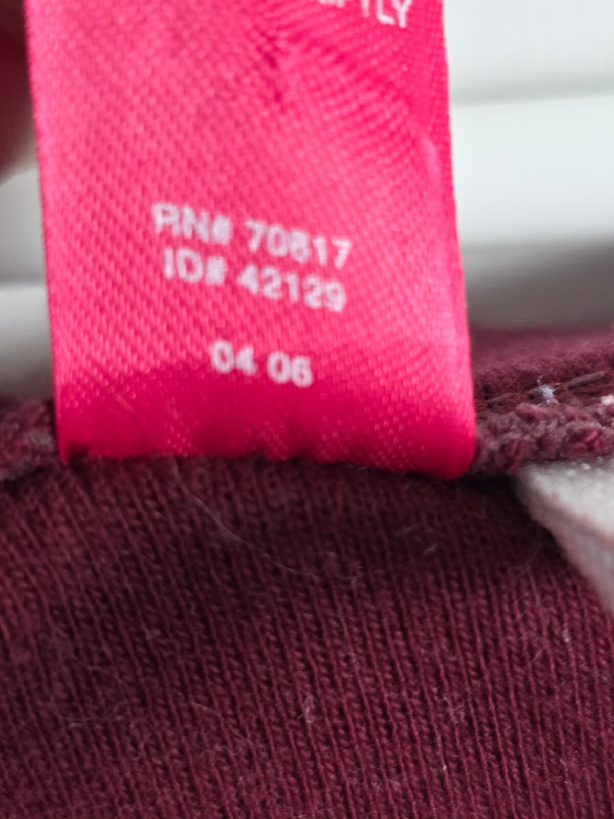 Vintage 2006 Victoria's Secret PINK Phi Beta PINK Foldover Flare Yoga Pants M