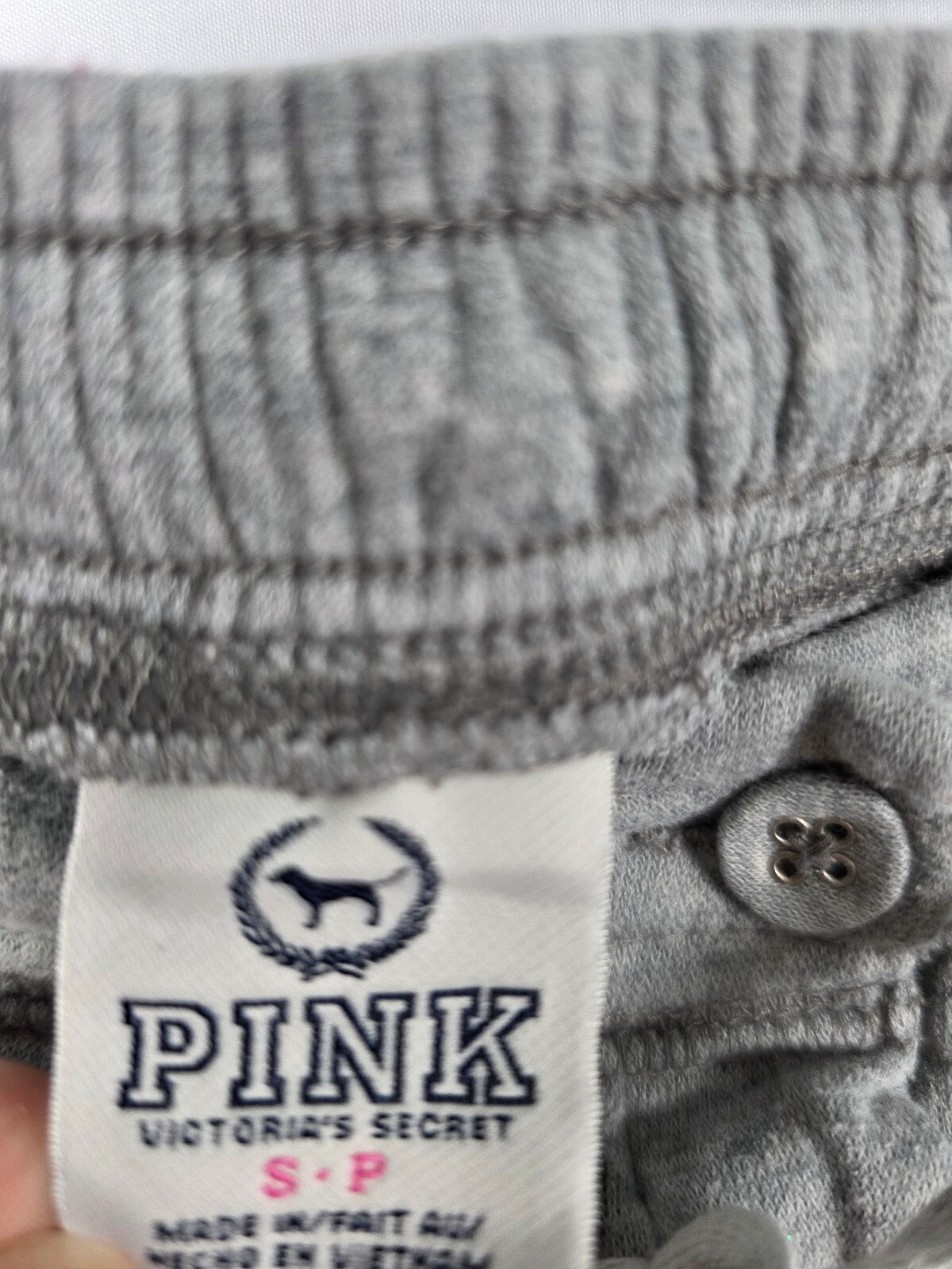 Victorias Secret PINK Vintage Love Cropped Capri Sweats Y2k SMALL