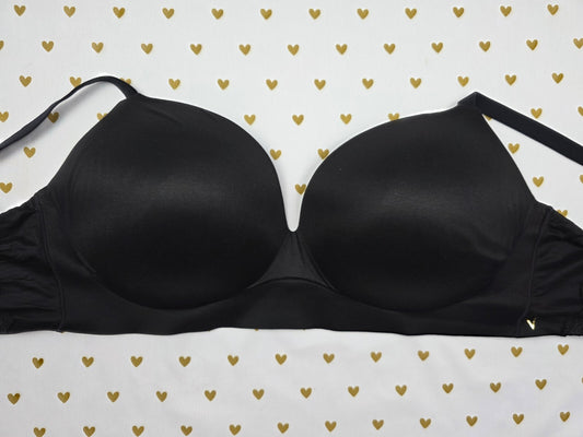 Victorias Secret Black Wireless INCREDIBLE Padded No Wire Bra 36DDD