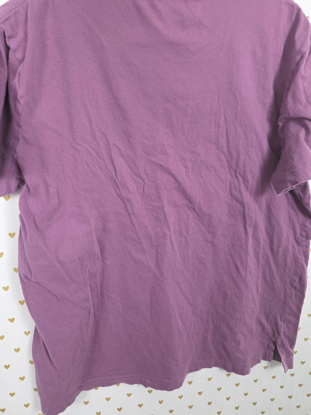 Victorias Secret PINK Matte Shine BLING Gold Sequined tee shirt Large