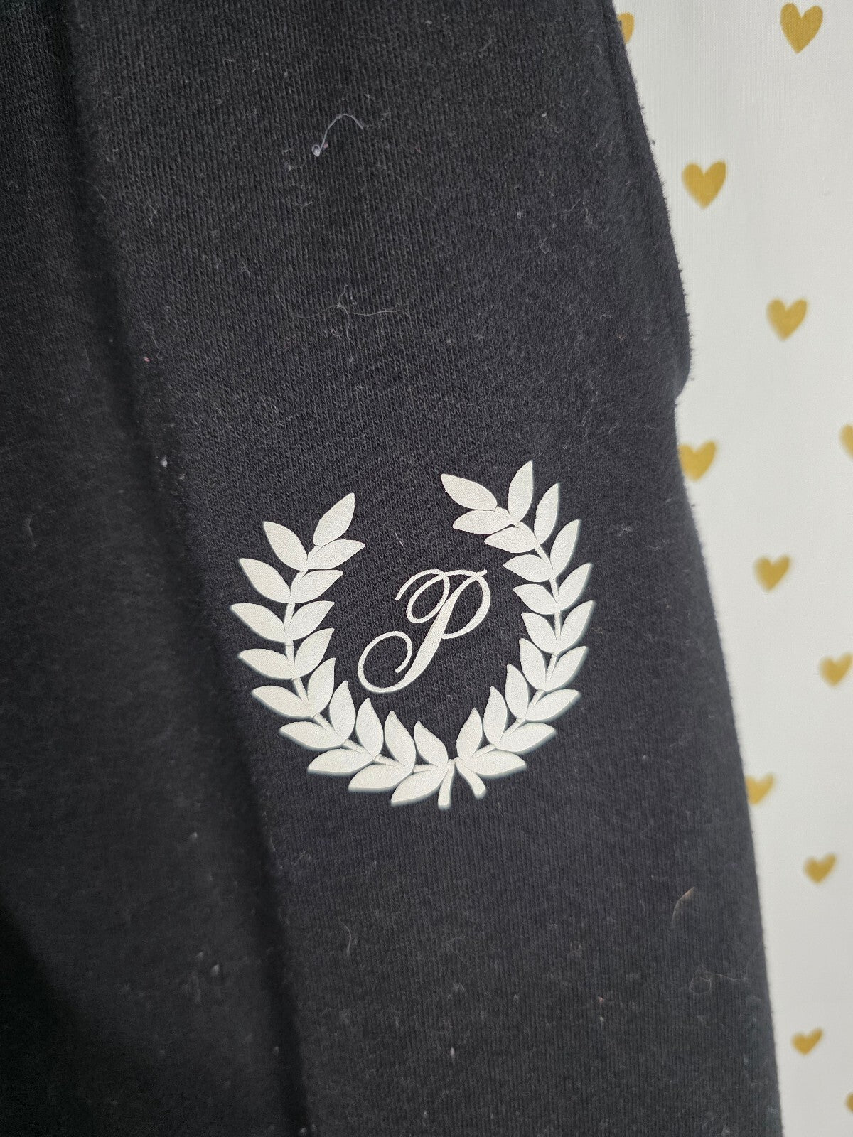 Victorias Secret Pink Crest Logo Cropped Sweater SET Sweatpants SMALL Hoodie