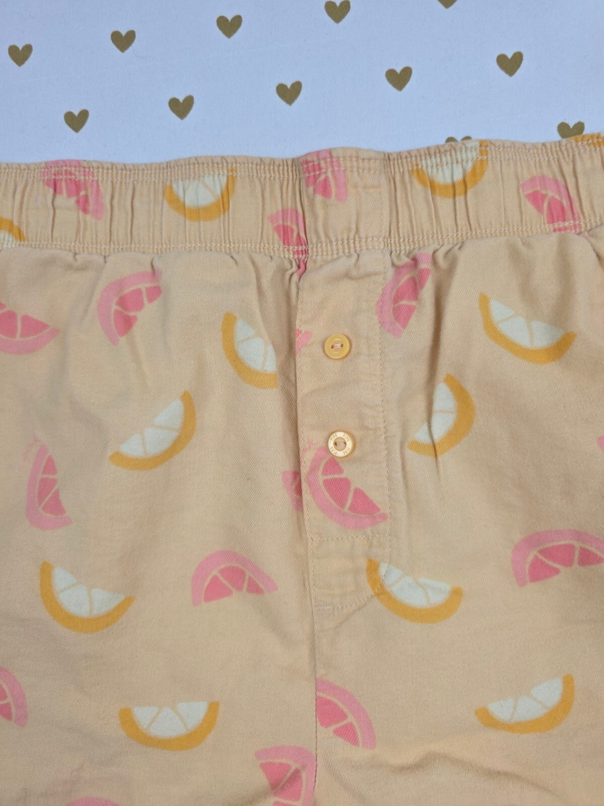 Victorias Secret PINK Citrus XS Sleep Shorts Boxers Pajama Bottoms
