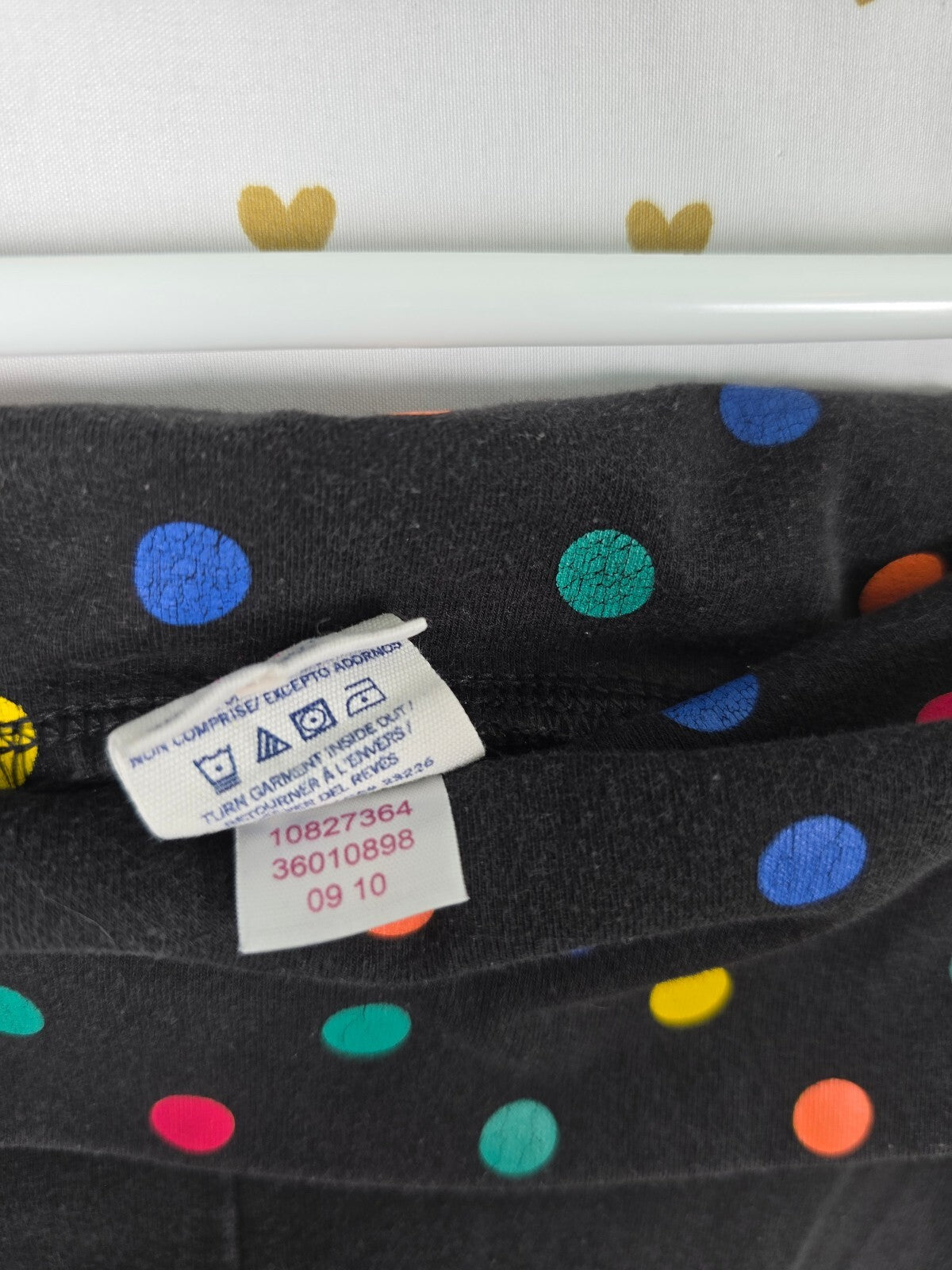 Victorias Secret PINK LOVE Foldover Polka Dot Vintage y2k Bling Skinny Leggings