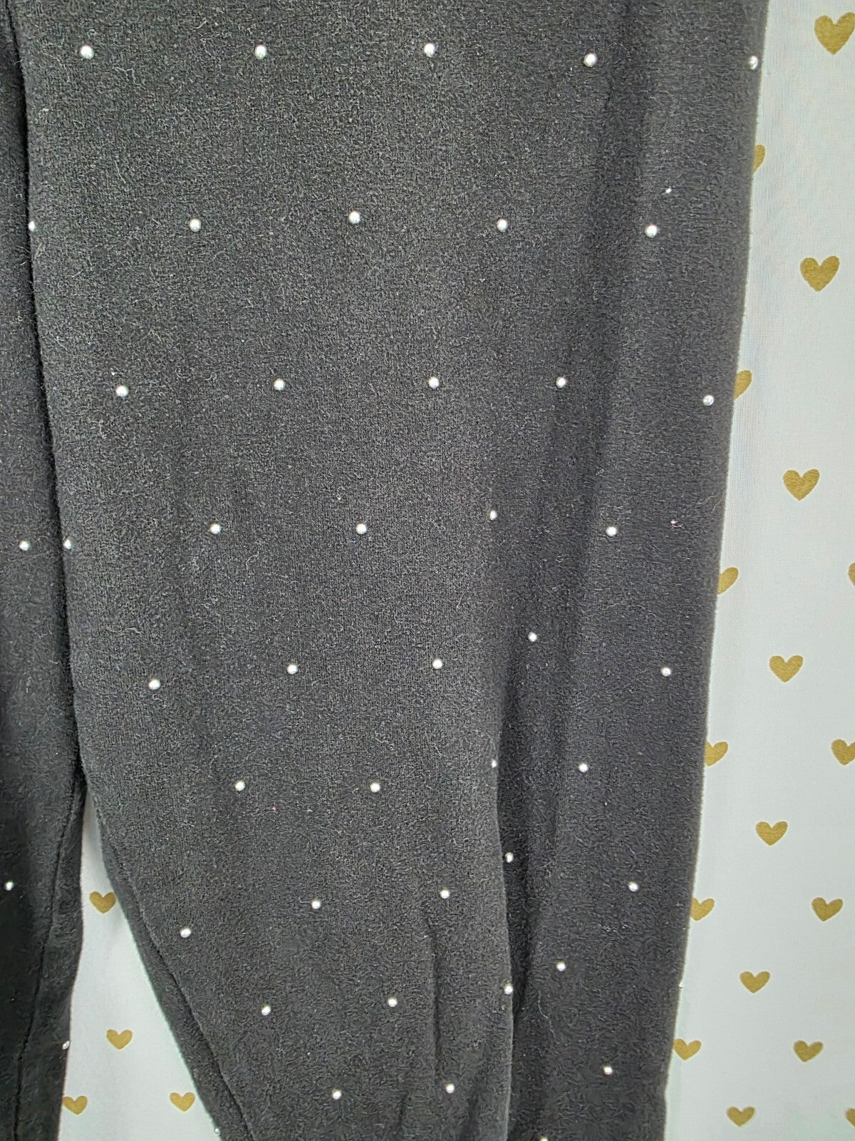 Victorias Secret PINK Rare Studded Bling Yoga Pants Ankle Skinny Medium