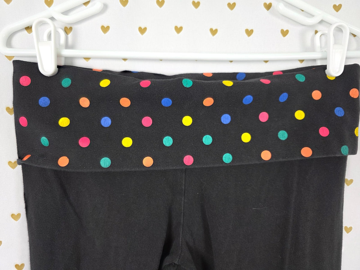 Victorias Secret PINK LOVE Foldover Polka Dot Vintage y2k Bling Skinny Leggings