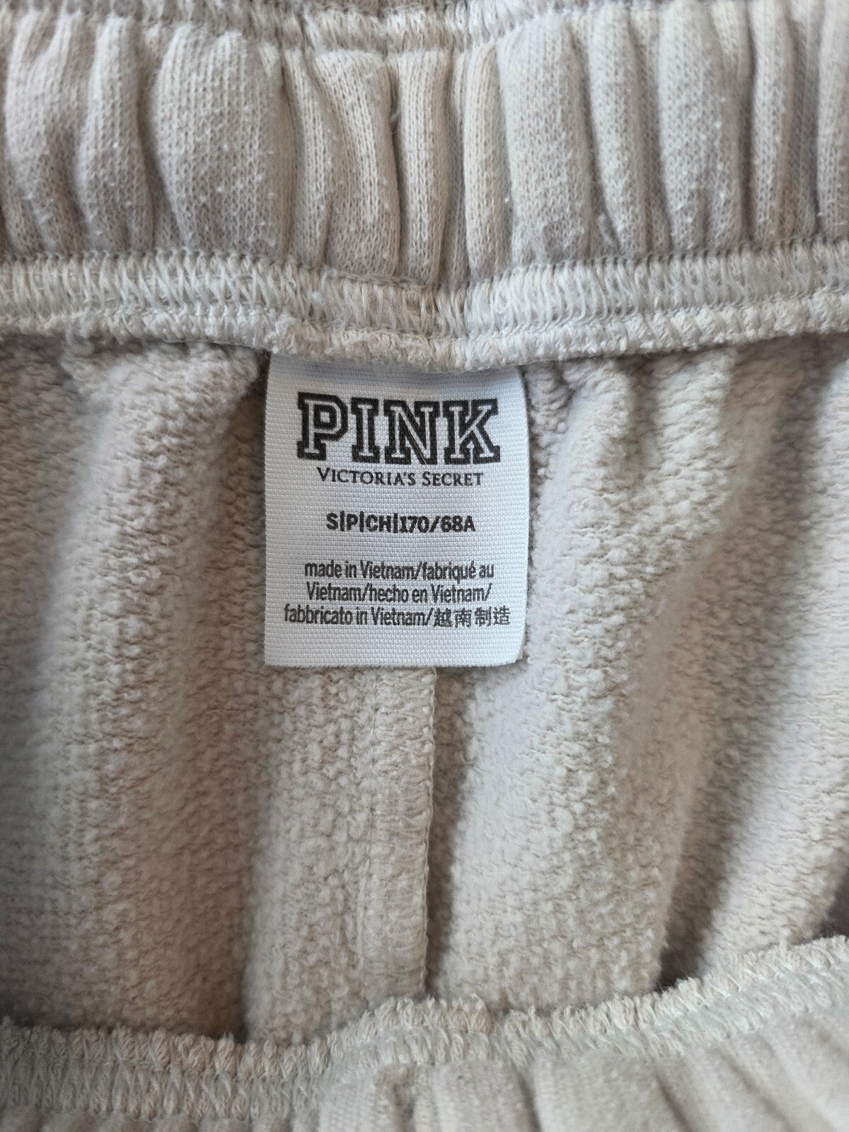 Victorias Secret Pink Cheetah Leopard Full Zip Hoodie Sweats SET 2pc Outfit SM M