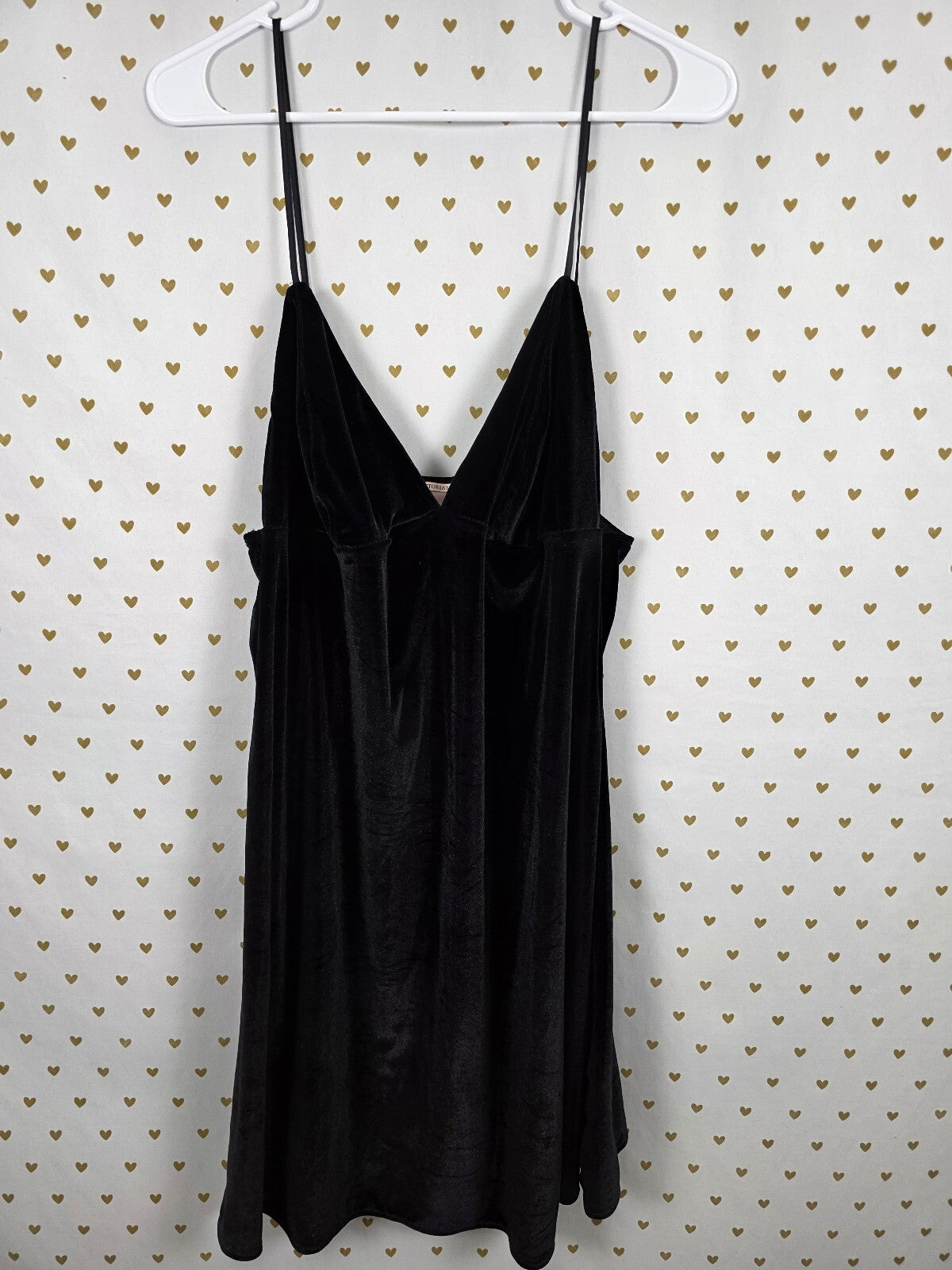 Victorias Secret Sexy Velvet Slip Dress Nightie Lingerie Sleep 2XL XXL