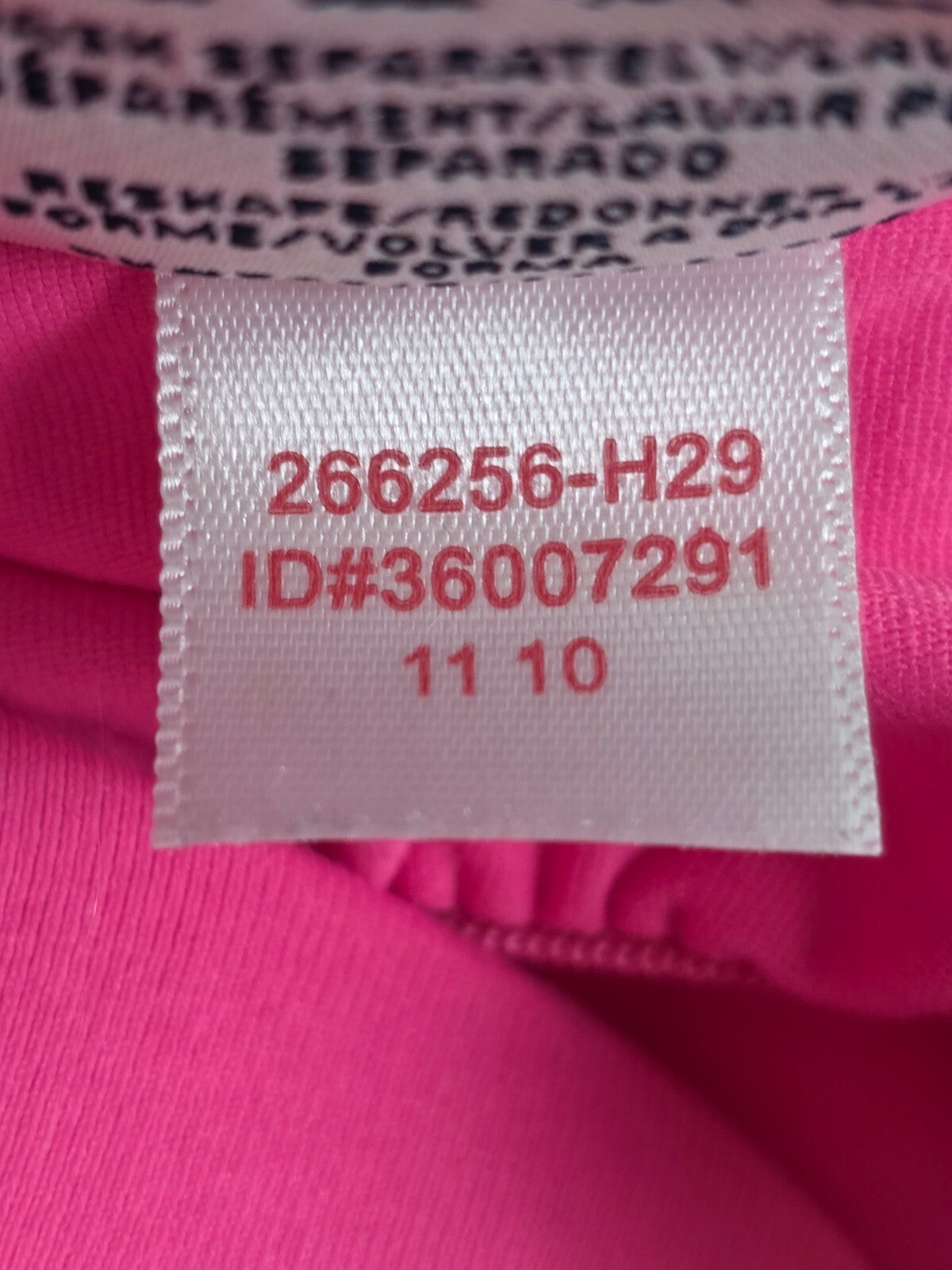 Victoria's Secret PINK Dress S Floral Fit Flare Built In Bra Pockets '10 Y2K vtg