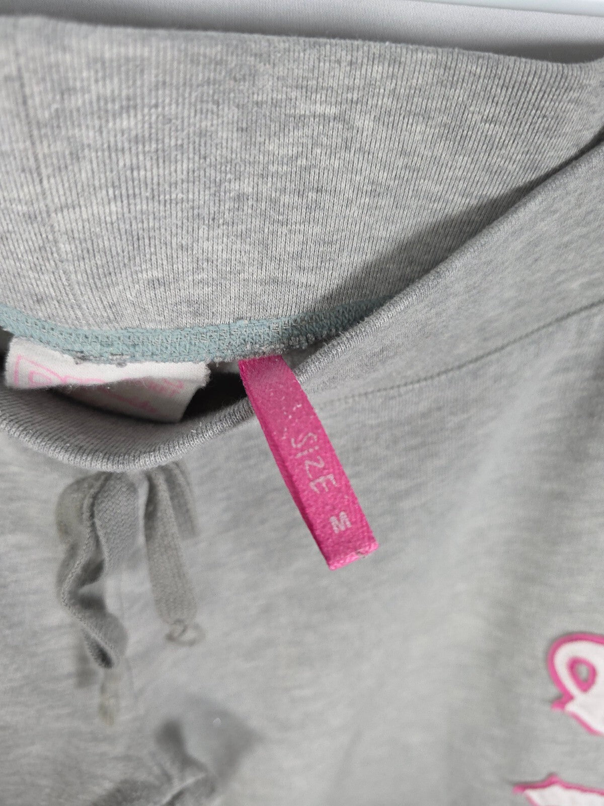 Vintage PINK Victoria's Secret Love Pink Rock N Roll Capri Sweatpants M Y2K
