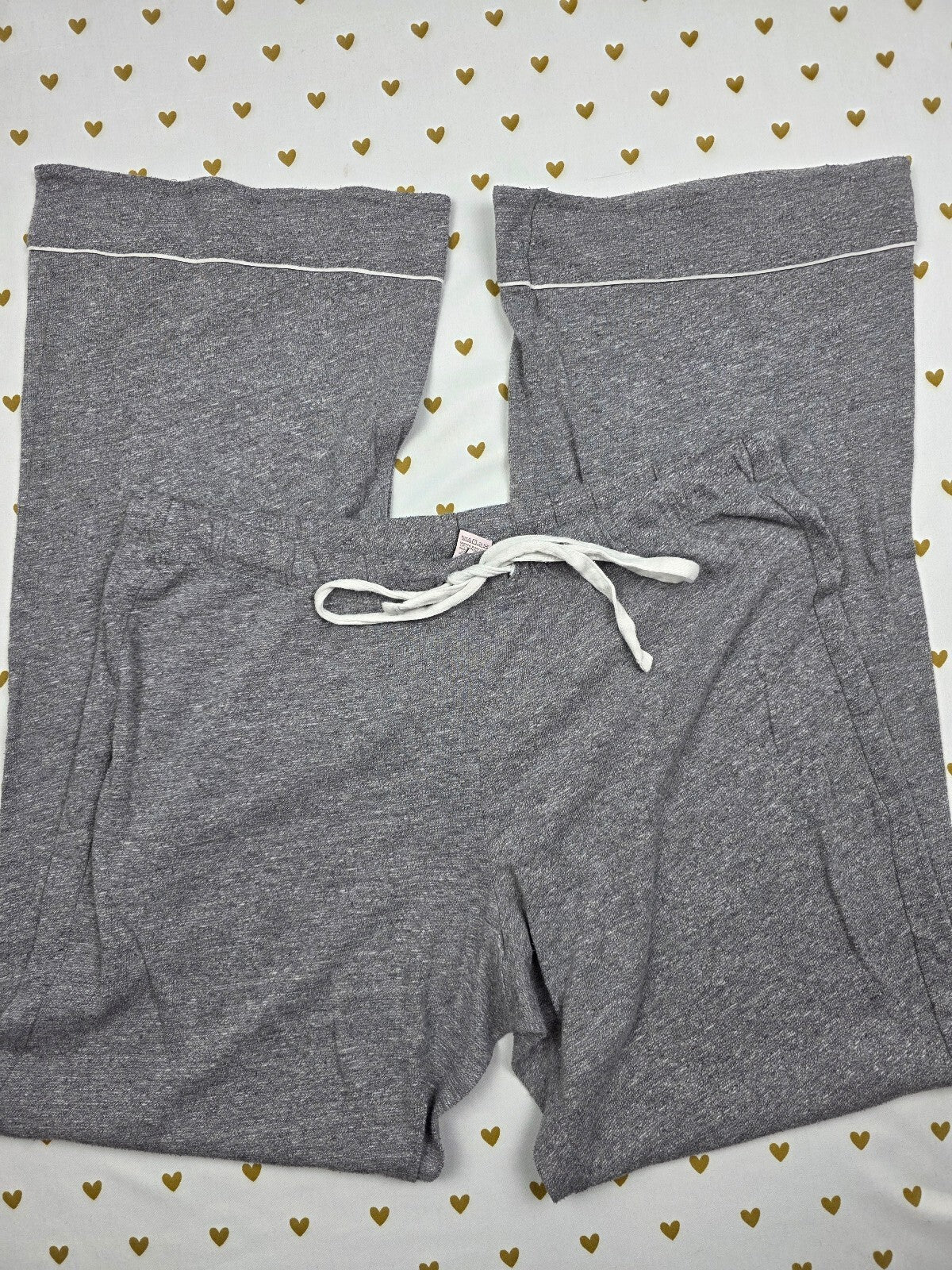 Victorias Secret Grey Medium Short Sleep Pants Pajama Bottoms Cotton