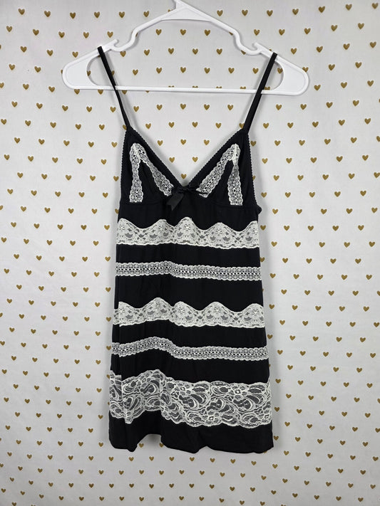 Victorias Secret Sexy Little Things Lace cutout Nightie Lingerie Dress Small