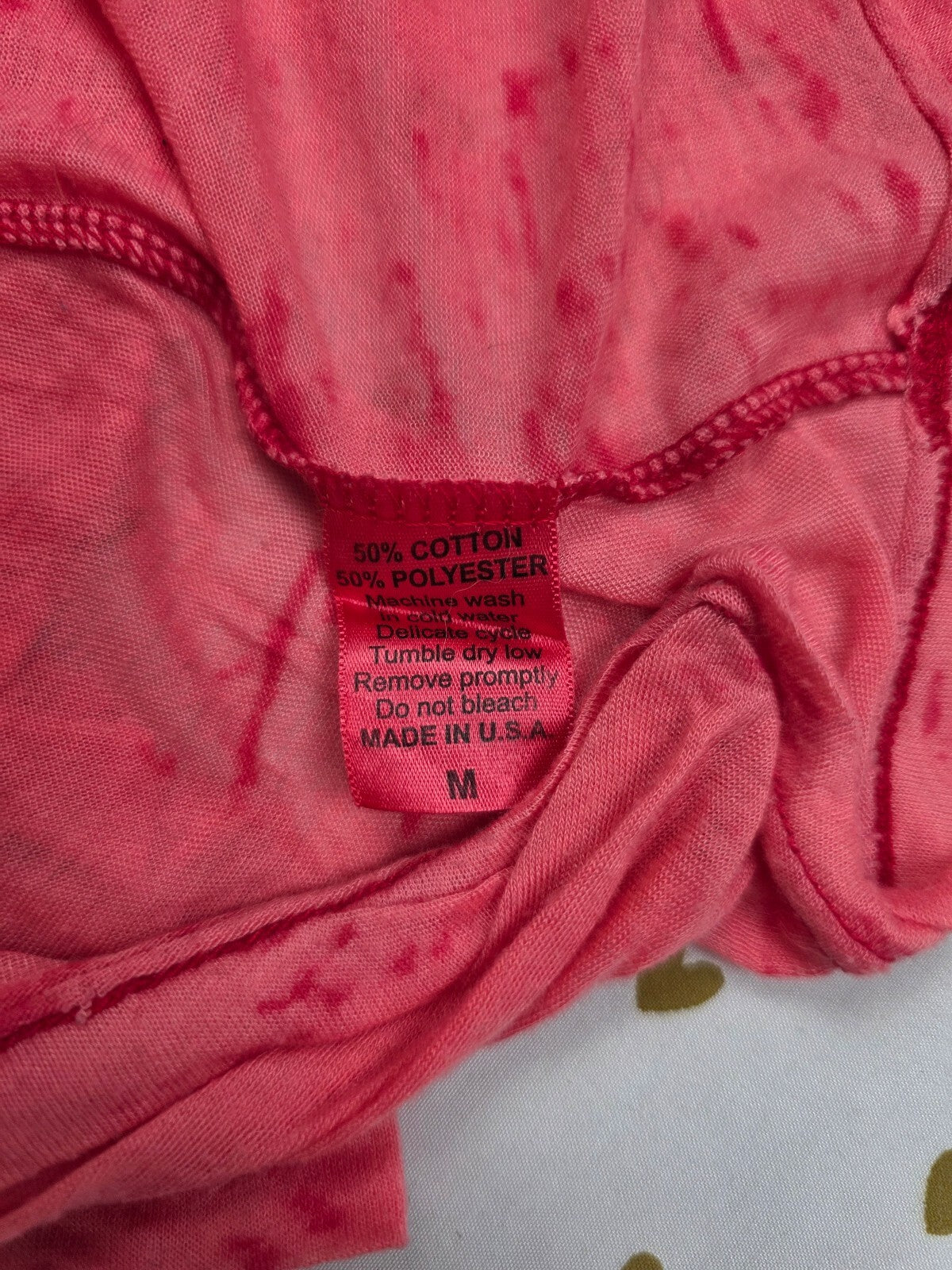 Victoria's Secret PINK Queen e.vil Taurus Zodiac Rhinestone Y2K Tee M