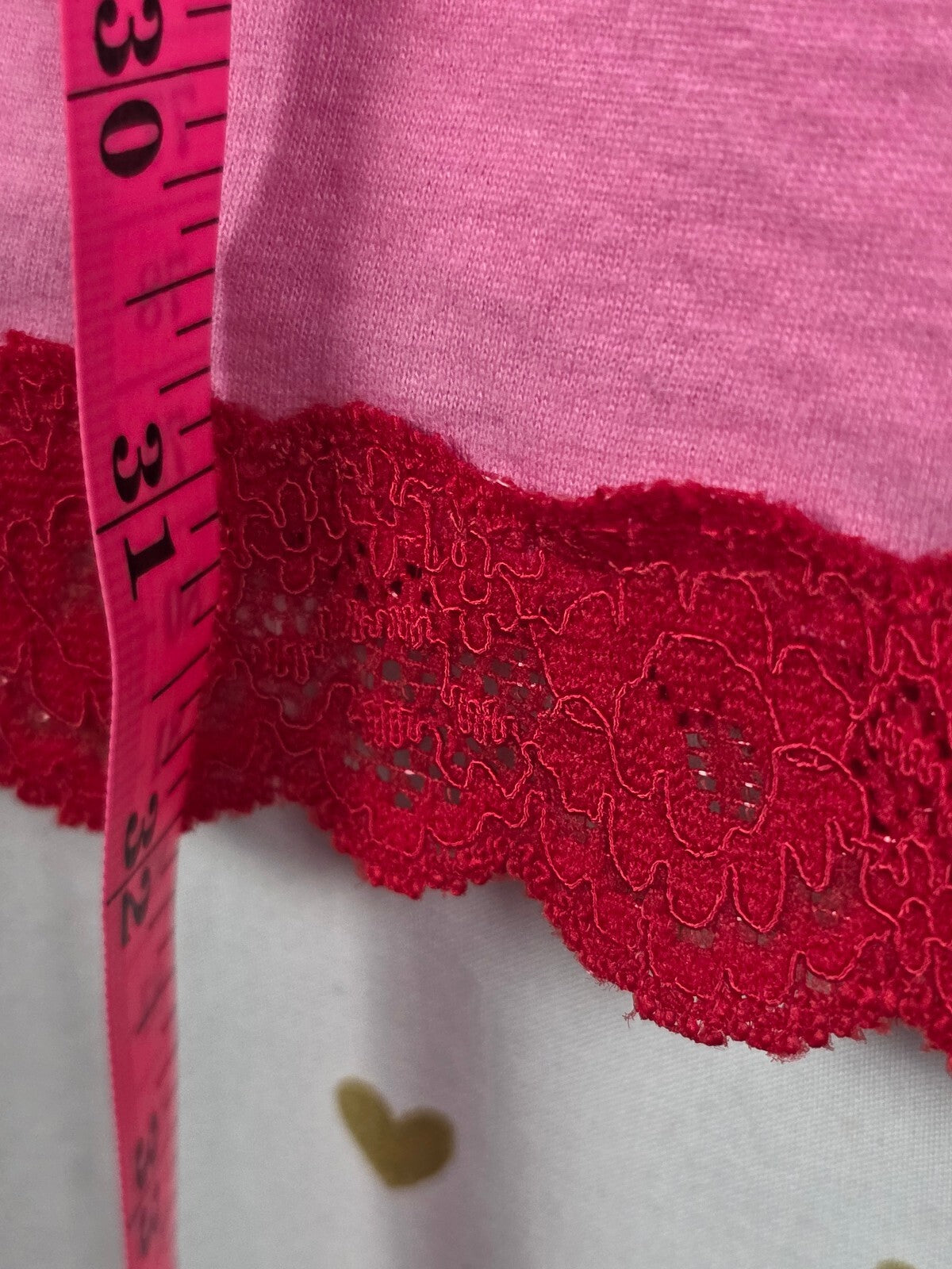 Victorias Secret PINK VINTAGE y2k Lace Trm babydoll slip Dress HTF RARE Medium