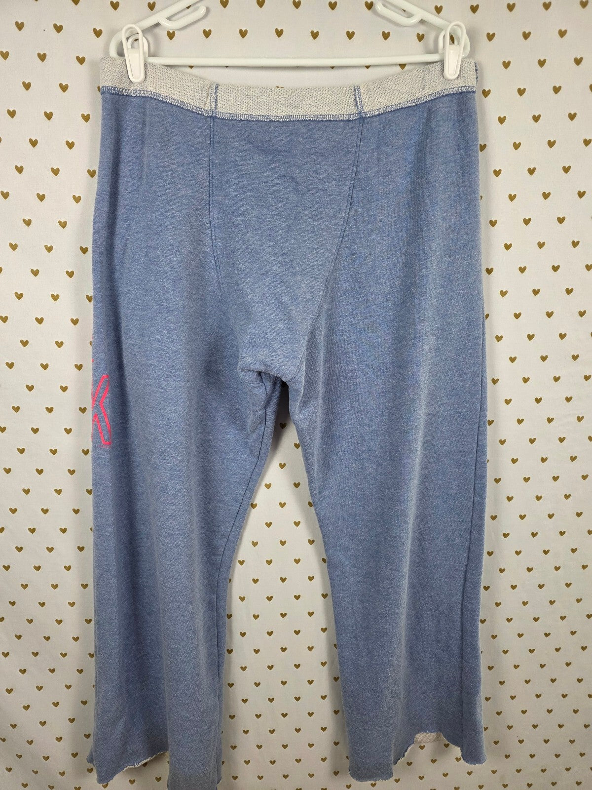 Victorias Secret PINK Diaper Butt Boyfriend Sweats Logo Sweatpants Medium