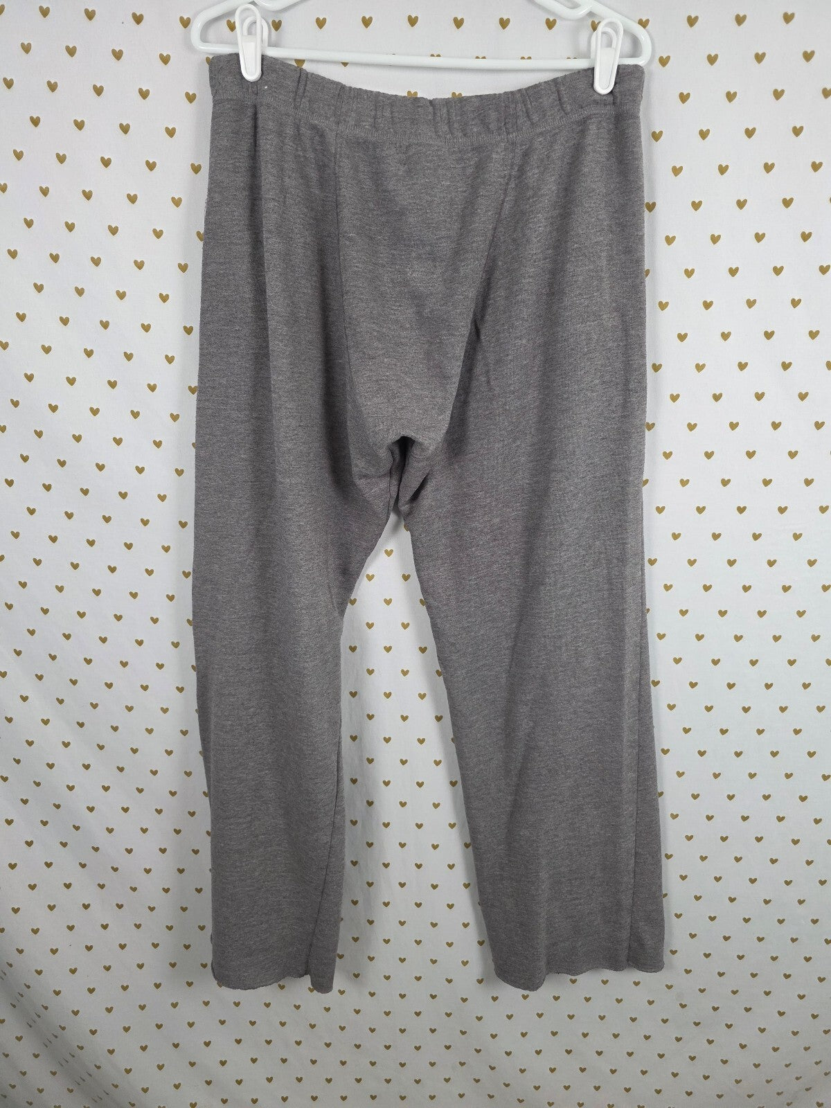 Victorias Secret PINK Small Flare Diaper Butt Boyfriend Sweats Grey