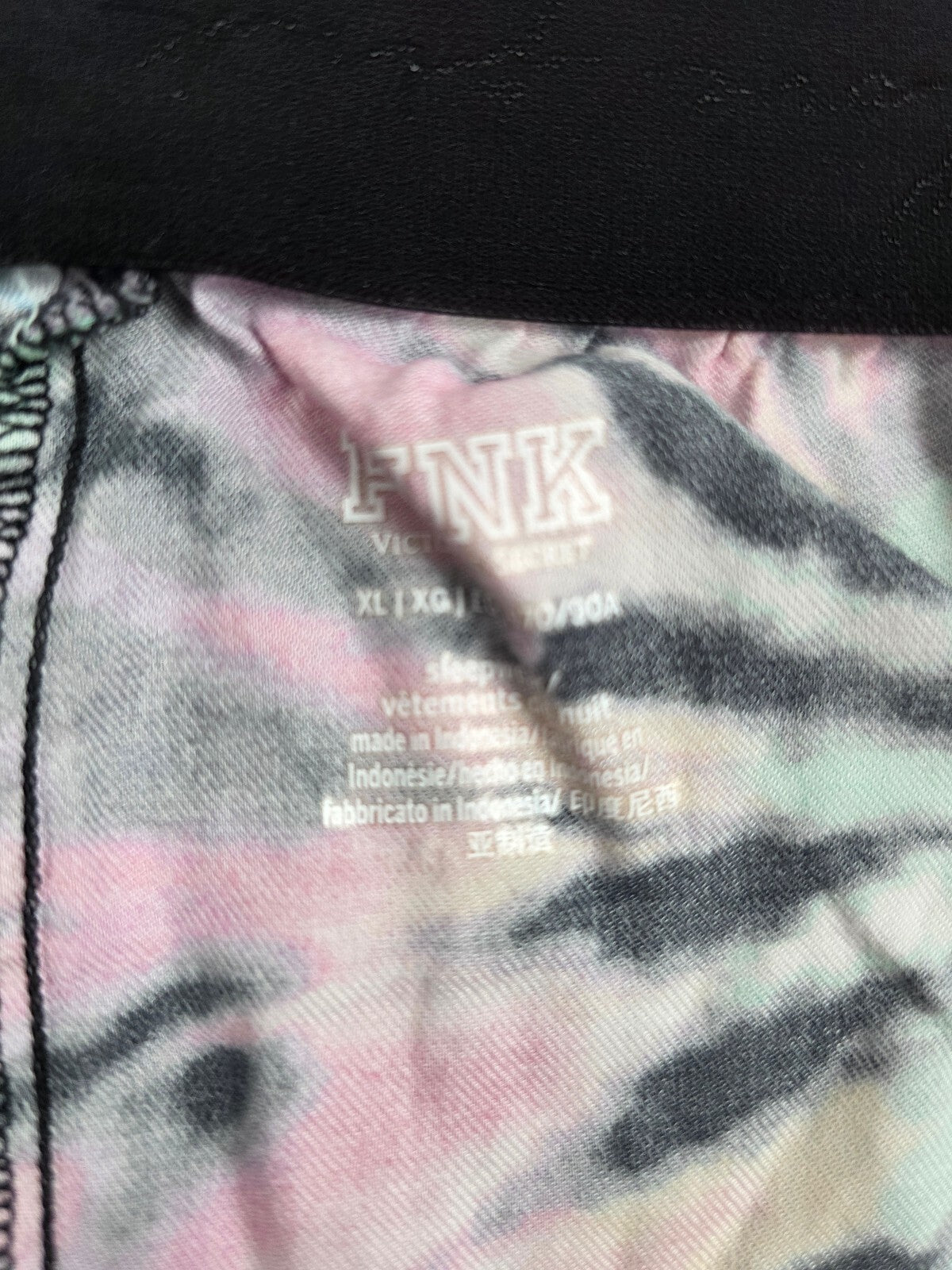 Victorias Secret PINK Tye Dye XL  Sleep Shorts Boxers Pajama Bottoms