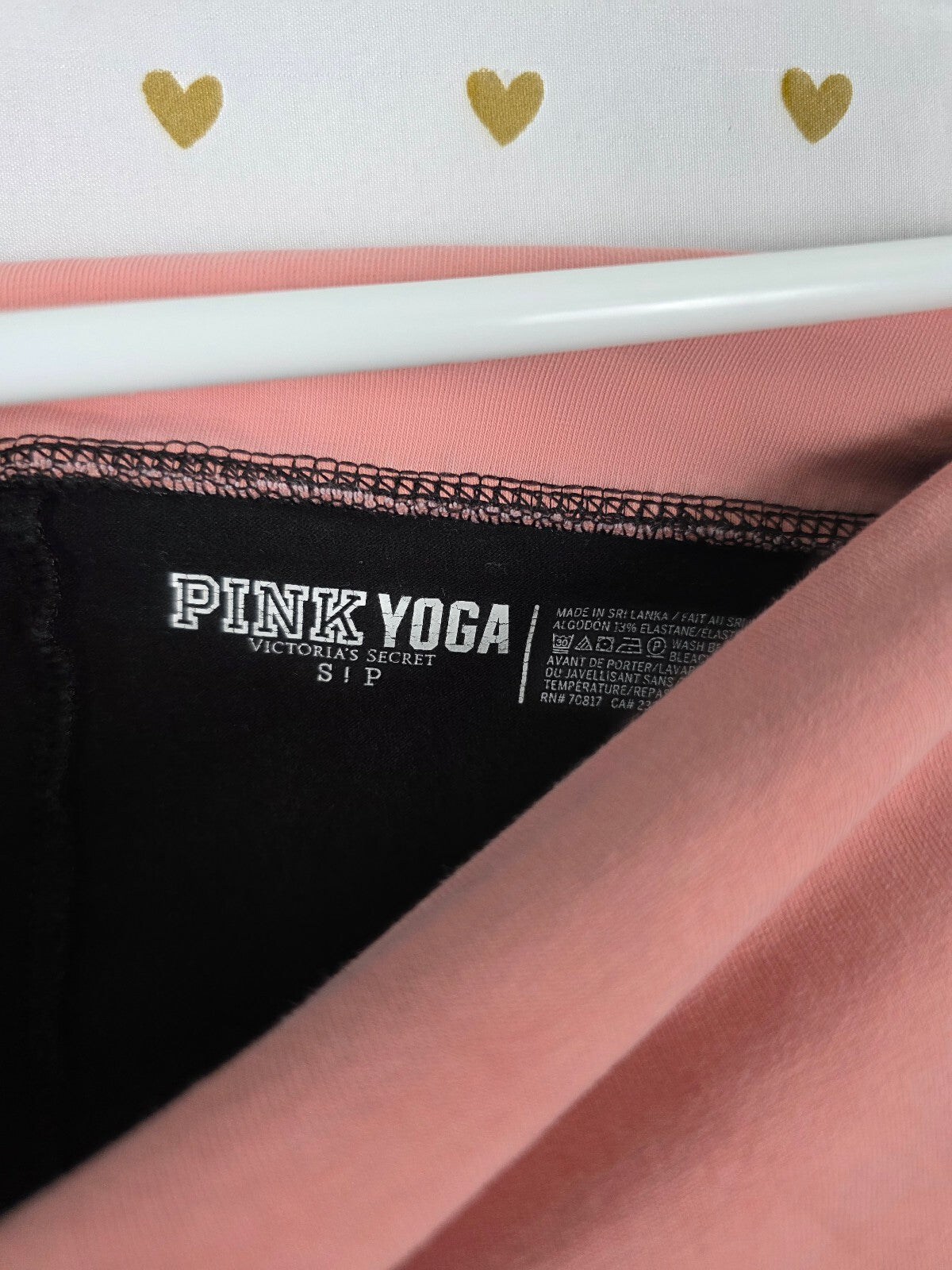 Victorias Secret PINK Skinny Ankle Foldover Yoga Pants Small