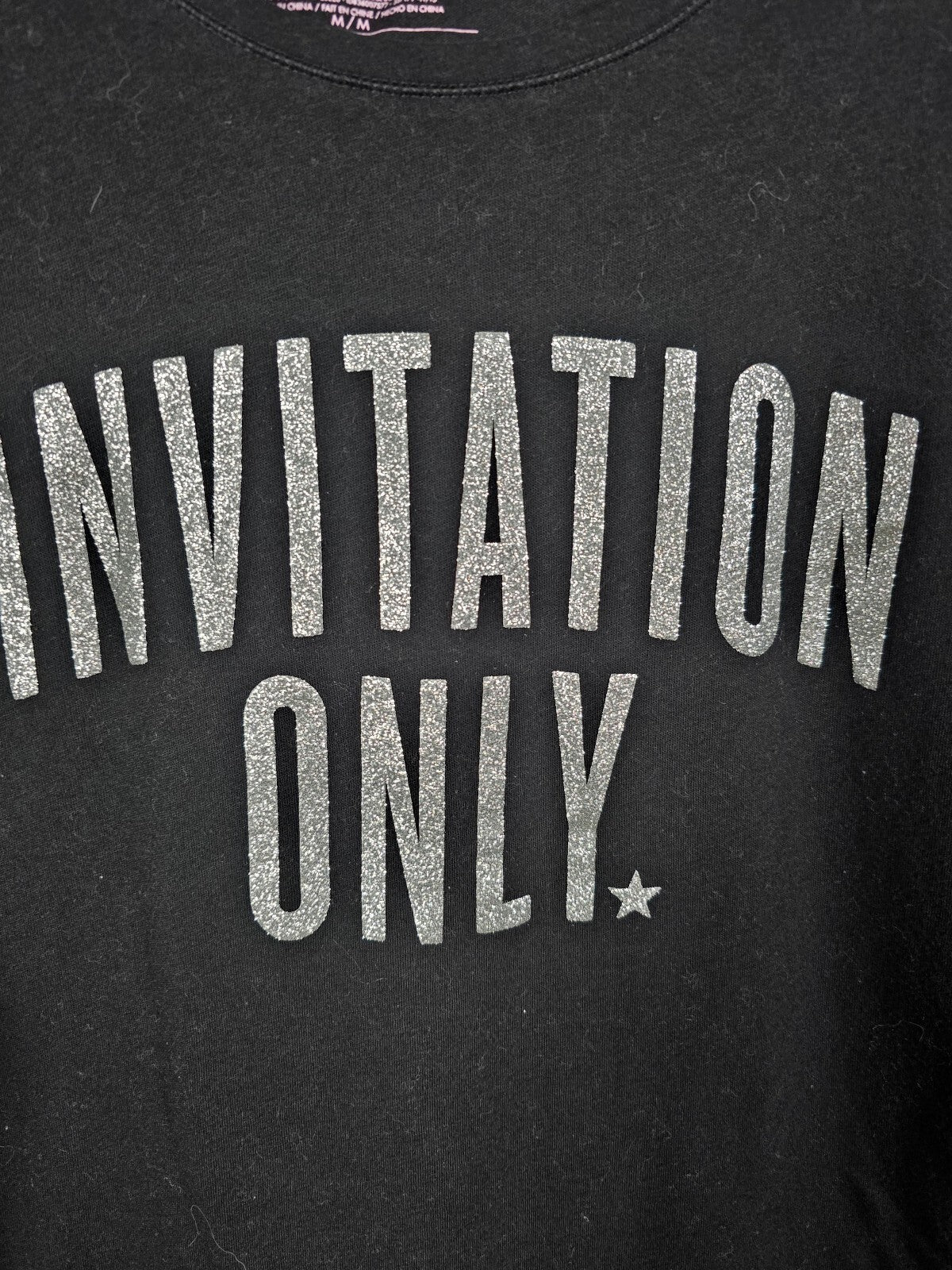 Victorias Secret BLING Invitation ONLY Long Sleeve Nightgown Sleep Shirt Med