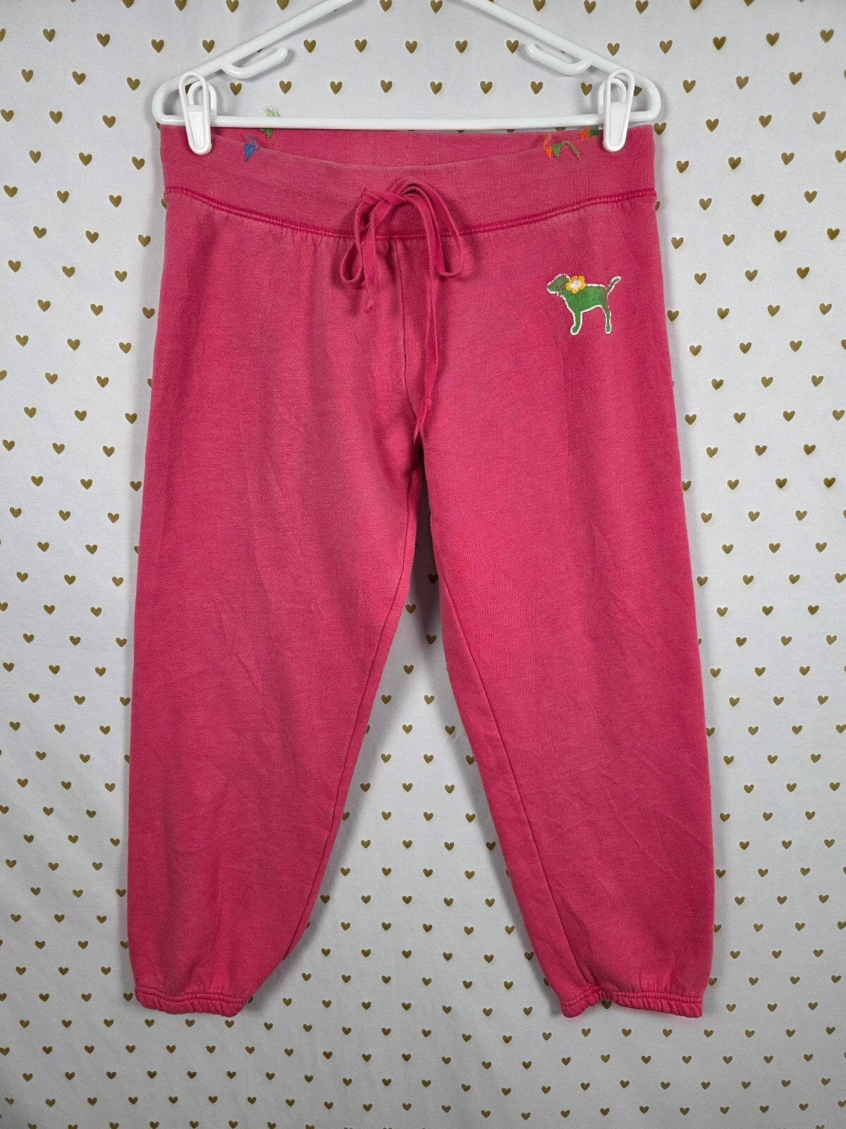Victorias Secret PINK  Vintage Y2k Logo Butt Sweats sweatpants Medium