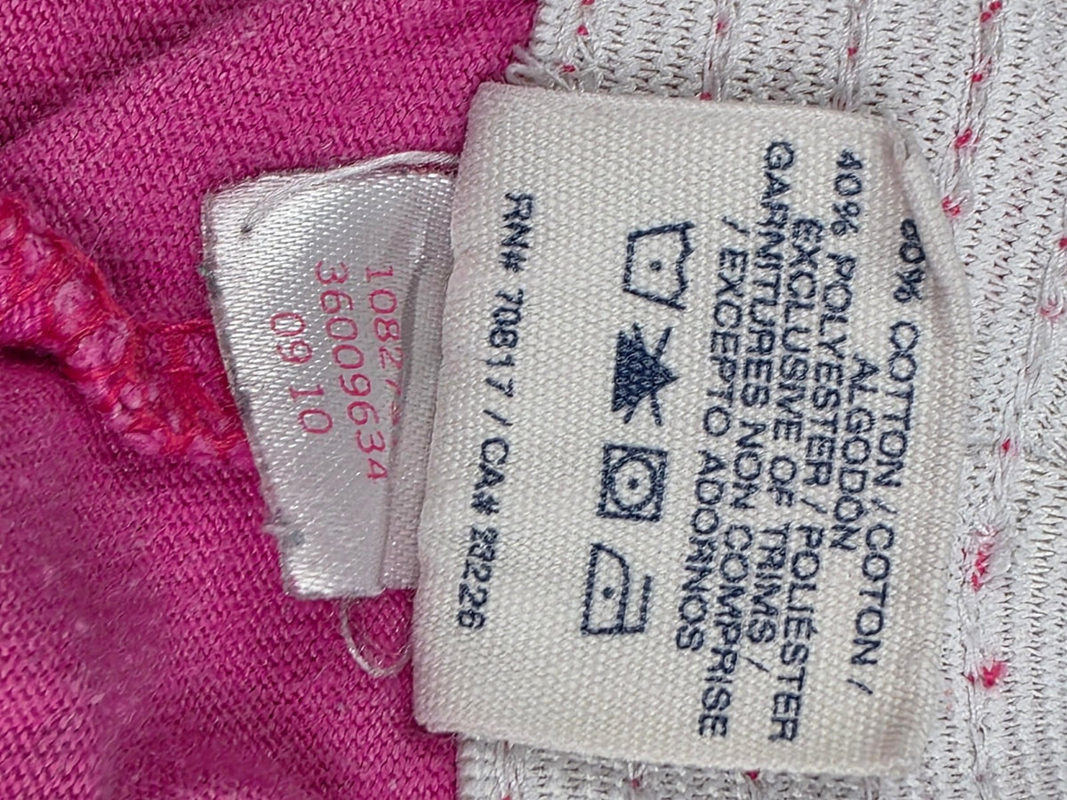 Victoria's Secret PINK Shorts L Hot Pink Zebra Logo Dog Lounge Sleep Y2K