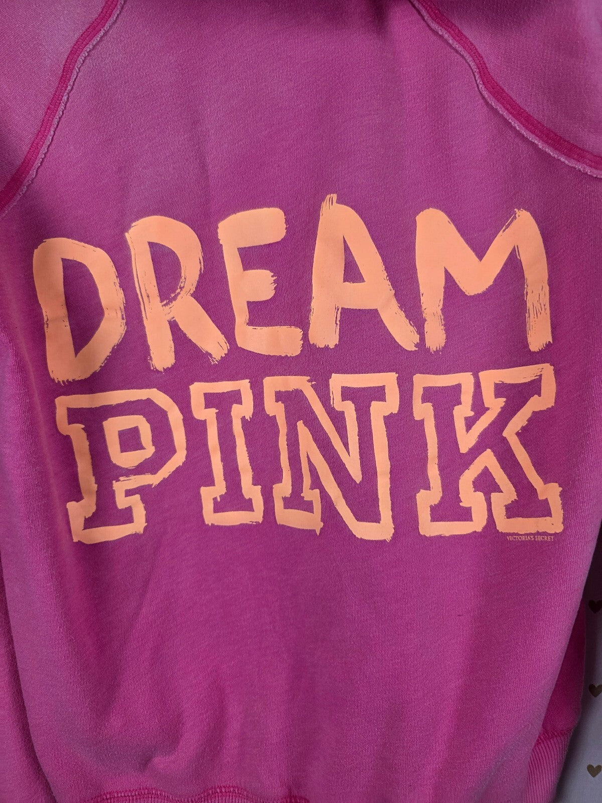 Victorias Secret Y2k Small Vintage DREAM PINK Pullover Sweater Jacket
