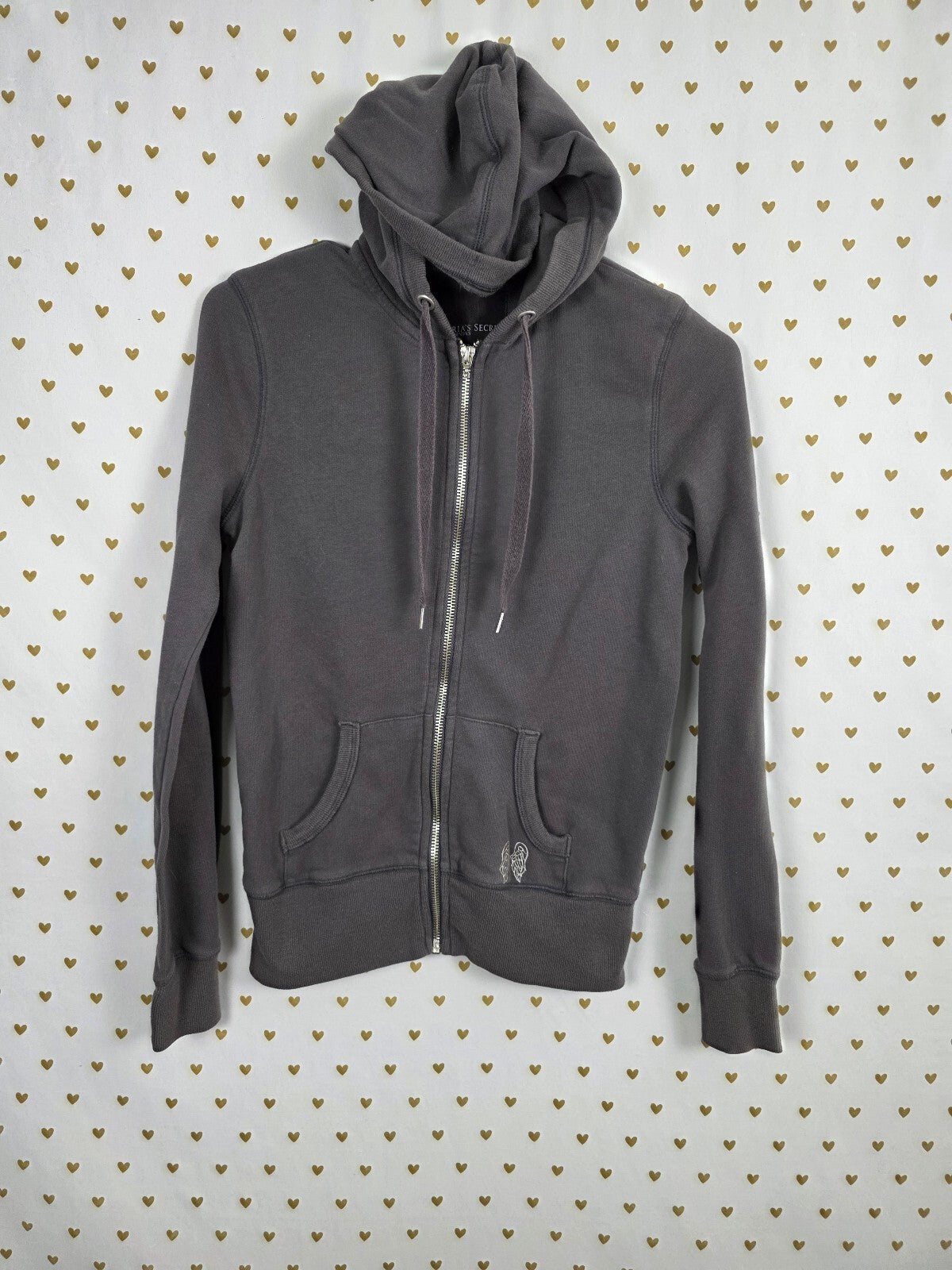 Victoria's Secret 2012 Fashion Show Rhinestone Angel Wings Hoodie XS Rare