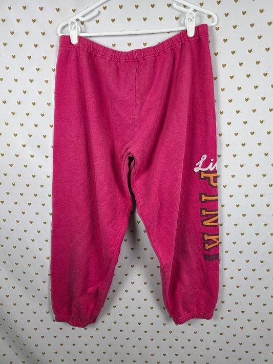 Victorias Secret PINK Vintage Y2k Sweats Medium Sweatpants