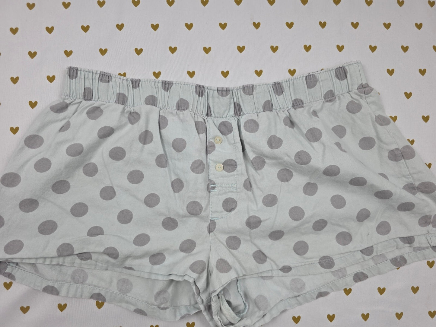 Victorias Secret PINK VINTAGE UNWRAP ME Sleep Shorts Boxers Pajama Bottoms SM