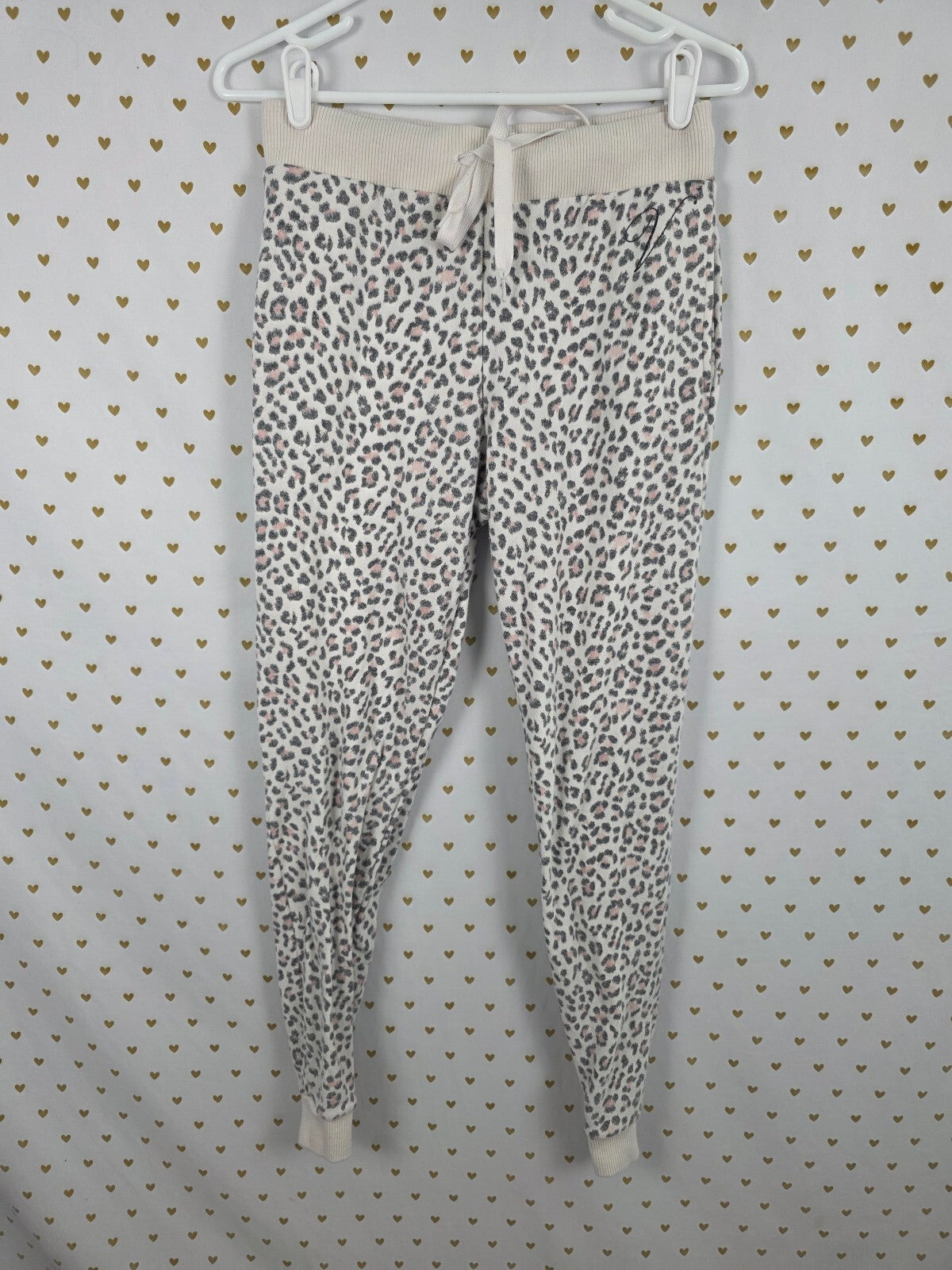 Victorias Secret Super Soft Leopard Cheetah Sweats Sweatpants XS