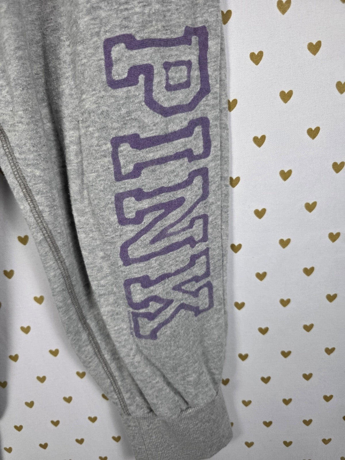 Victorias Secret PINK Vintage Love Cropped Capri Sweats Y2k SMALL