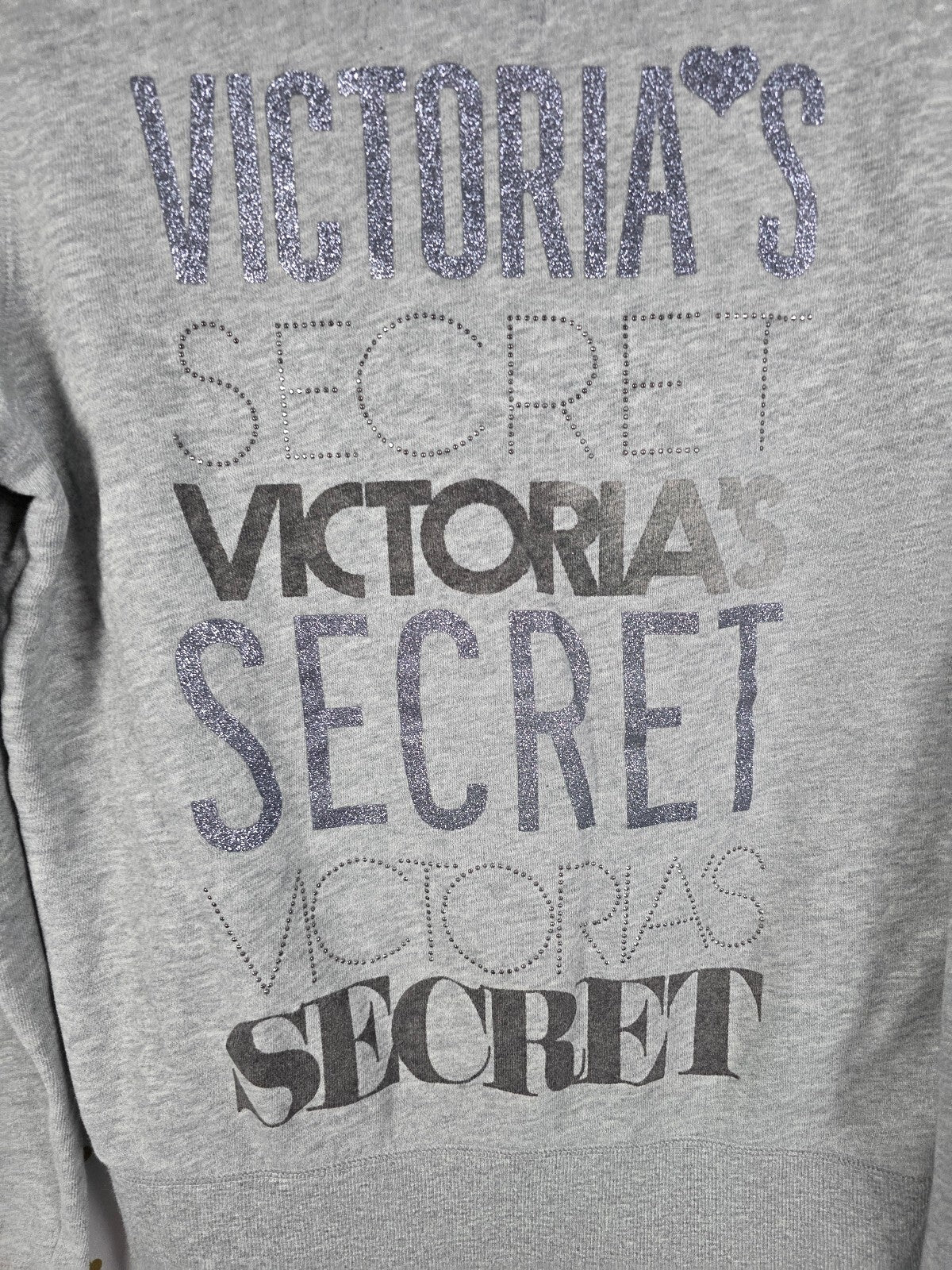 Victorias Secret Angels Supermodel Essentials Full zip Wings Hoodie Jacket Bling