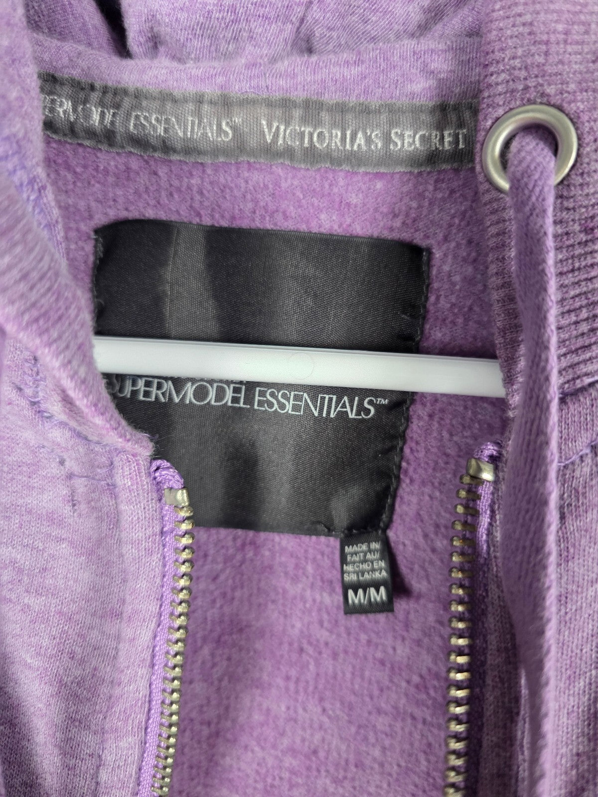 Victorias Secret ANGELS I LOVE VS  WINGS Jacket Purple SUPERMODEL ESSENTIALS M