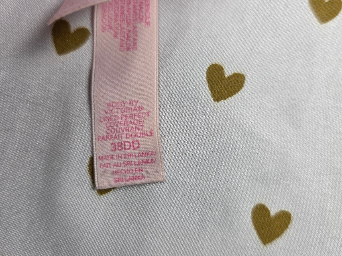 Victoria's Secret Body By Victoria Lined Perfect Coverage Bra 38DD